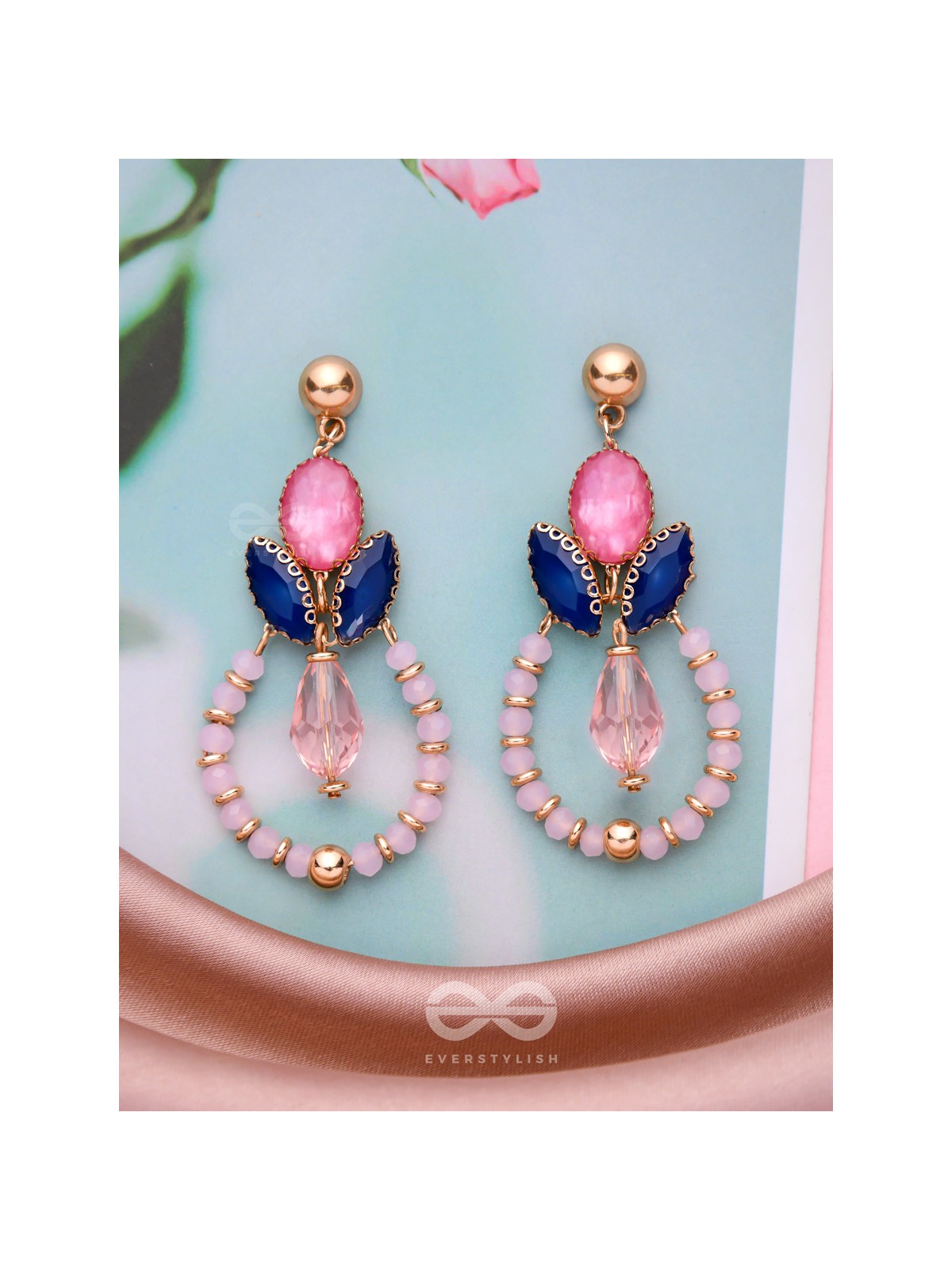 THE ENCHANTING WHISPERERS - GOLDEN STATEMENT EARRINGS