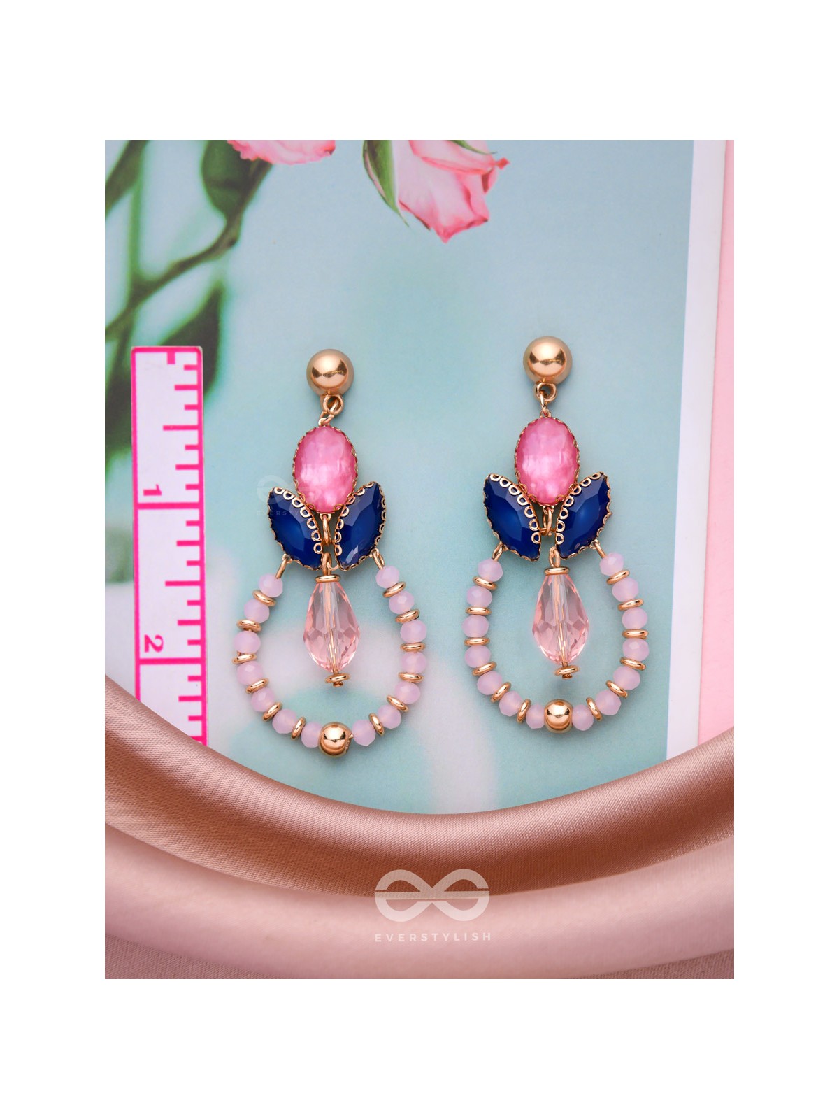 THE ENCHANTING WHISPERERS - GOLDEN STATEMENT EARRINGS