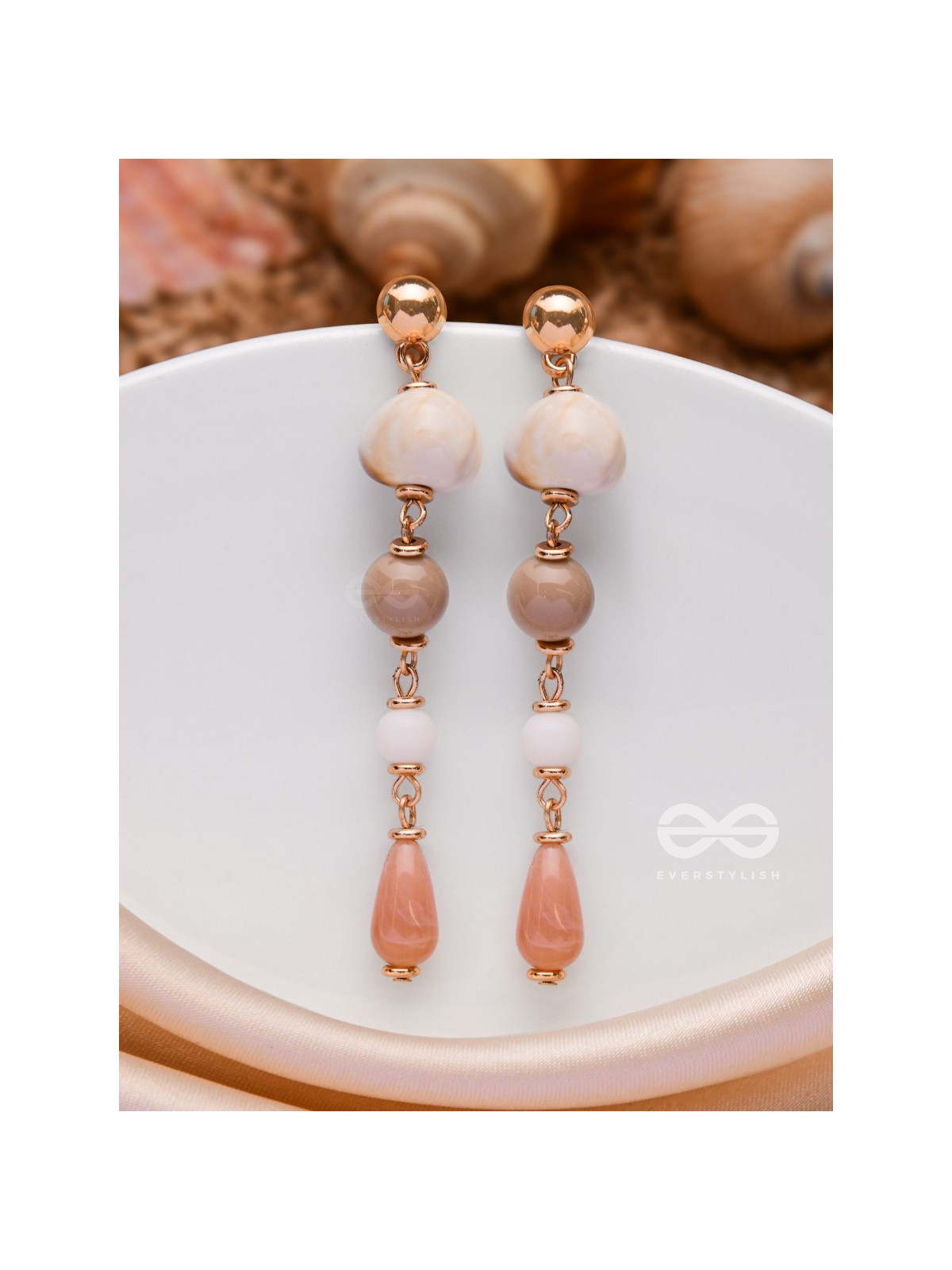 THE SHELL SAYINGS - CLASSIC DROP EARRINGS