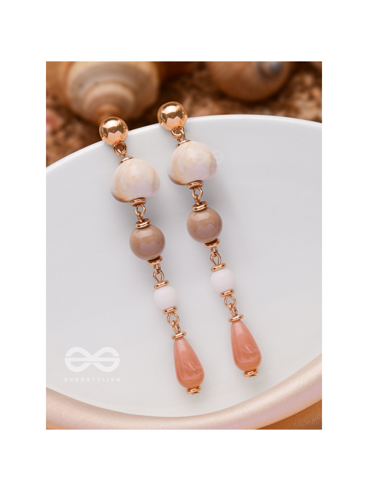 THE SHELL SAYINGS - CLASSIC DROP EARRINGS
