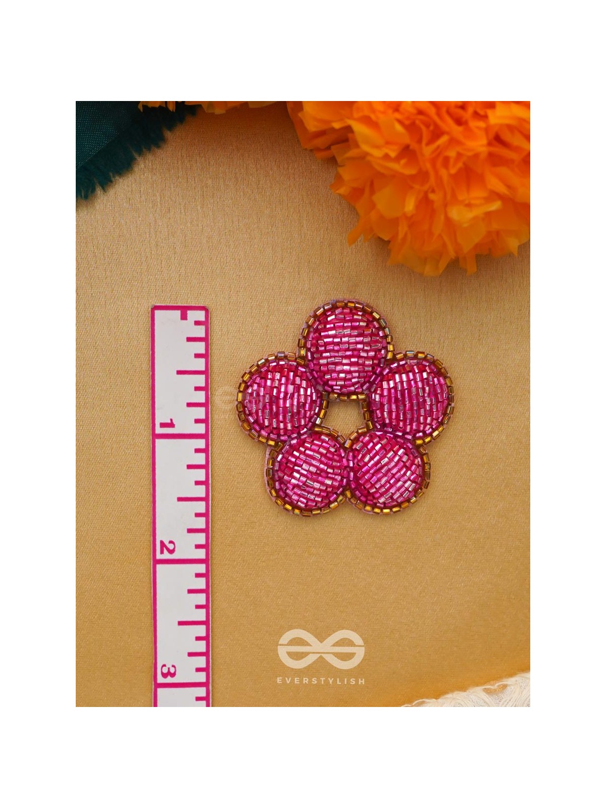 Alakshya - The Unseen Beauty - Cutdana Hand Embroidered Earrings