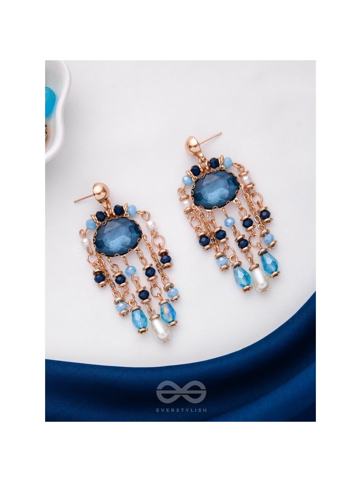 THE SPARKLING SKYLINE - STATEMENT DROP EARRINGS