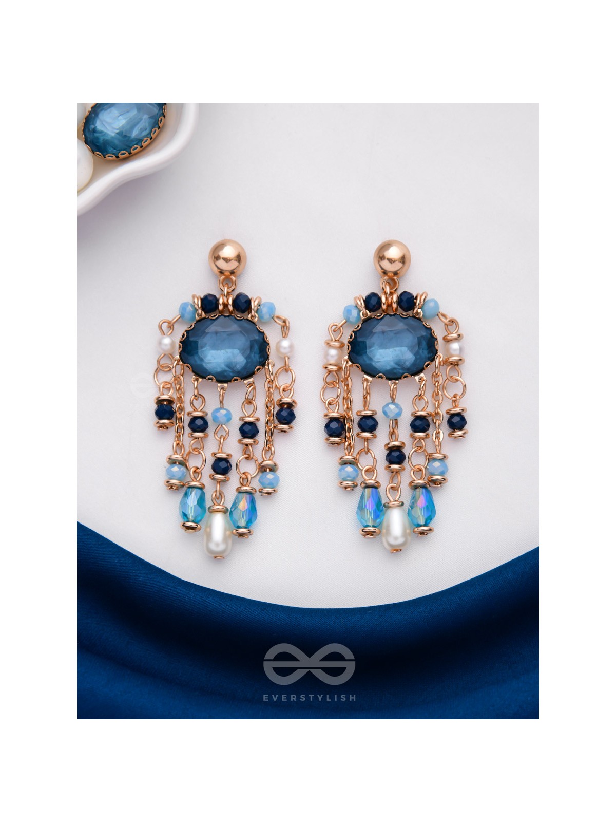 THE SPARKLING SKYLINE - STATEMENT DROP EARRINGS