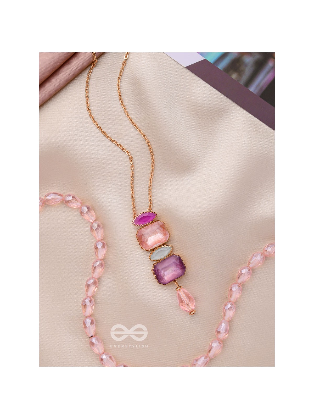 The Colourful Dreams - Handmade Statement Necklace With Anti-Tarnish Coating