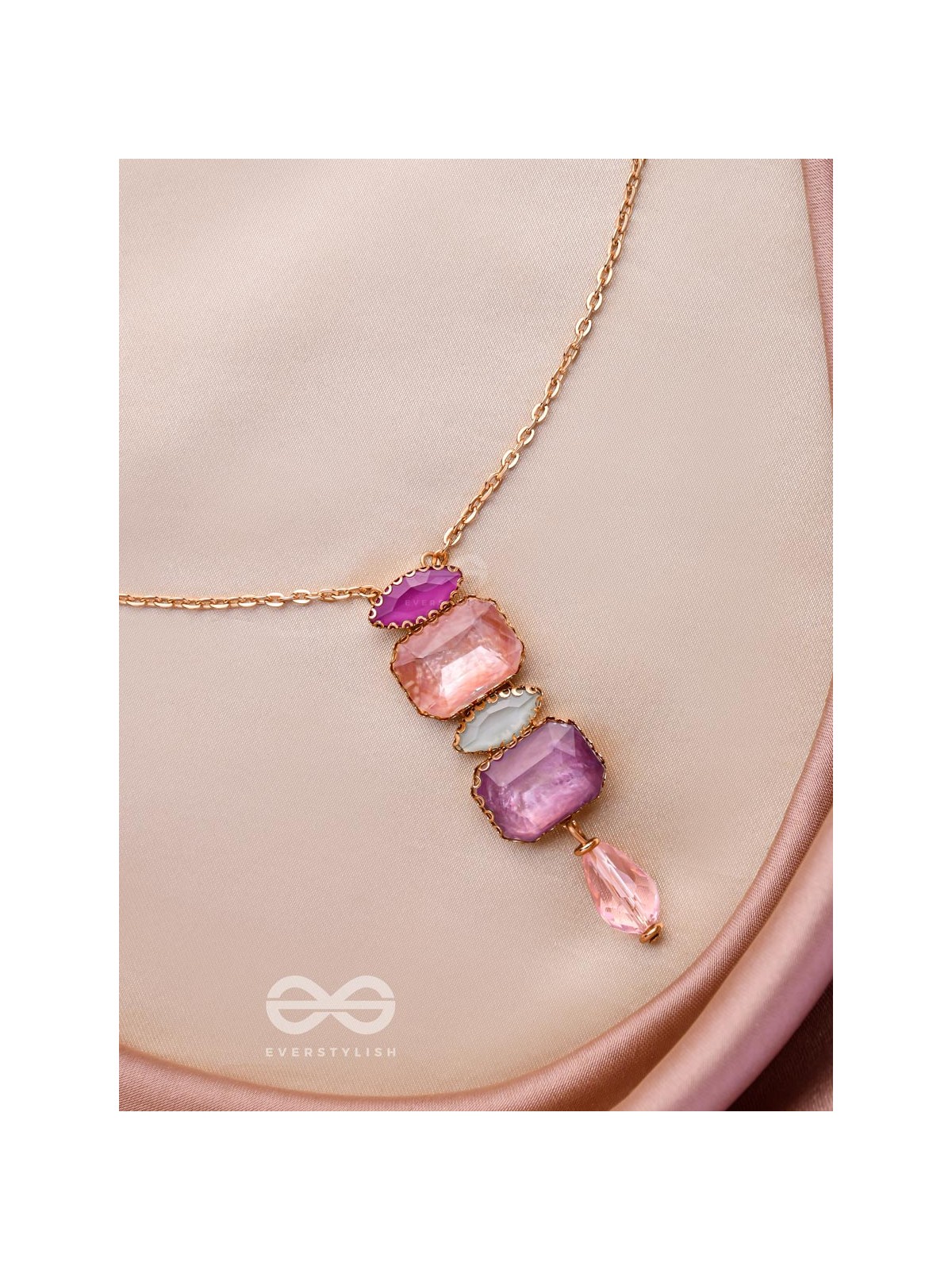 The Colourful Dreams - Handmade Statement Necklace With Anti-Tarnish Coating