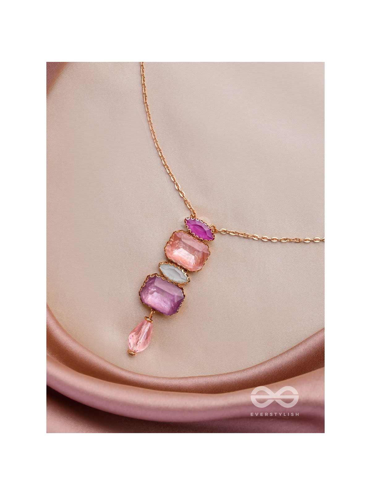 The Colourful Dreams - Handmade Statement Necklace With Anti-Tarnish Coating