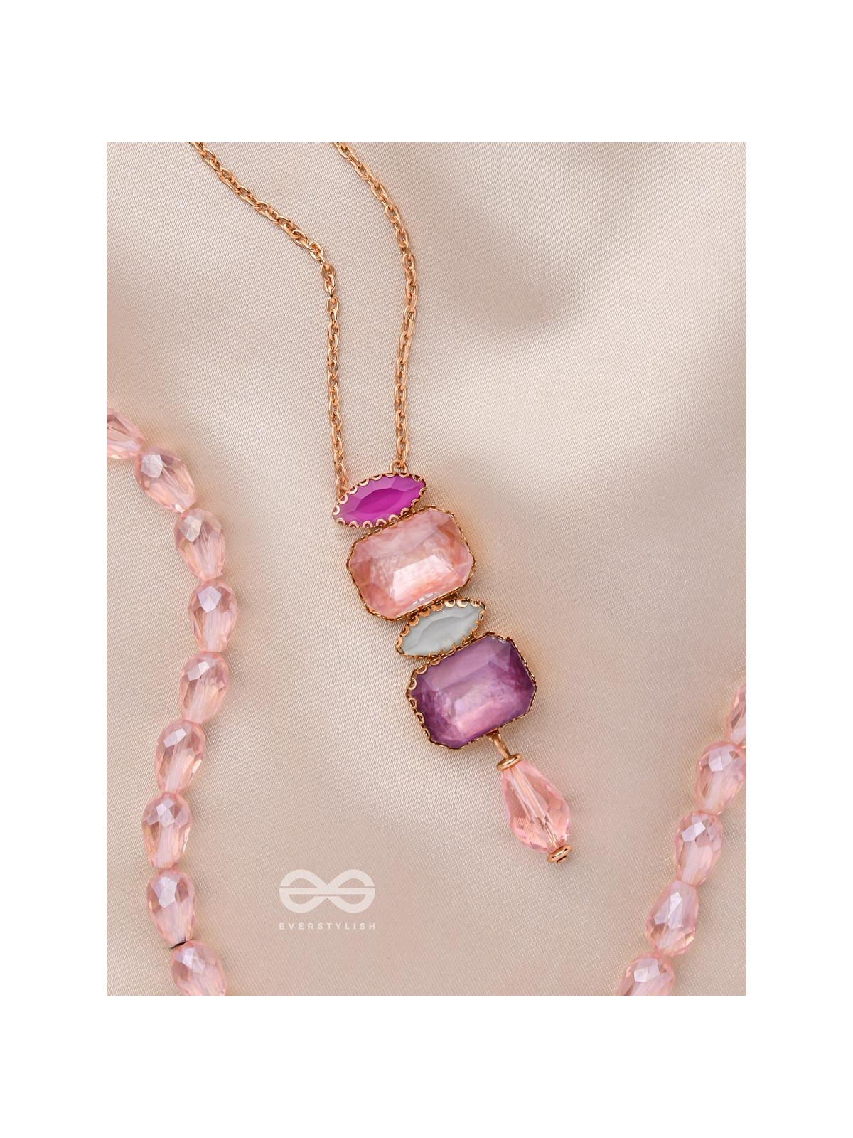 The Colourful Dreams - Handmade Statement Necklace With Anti-Tarnish Coating