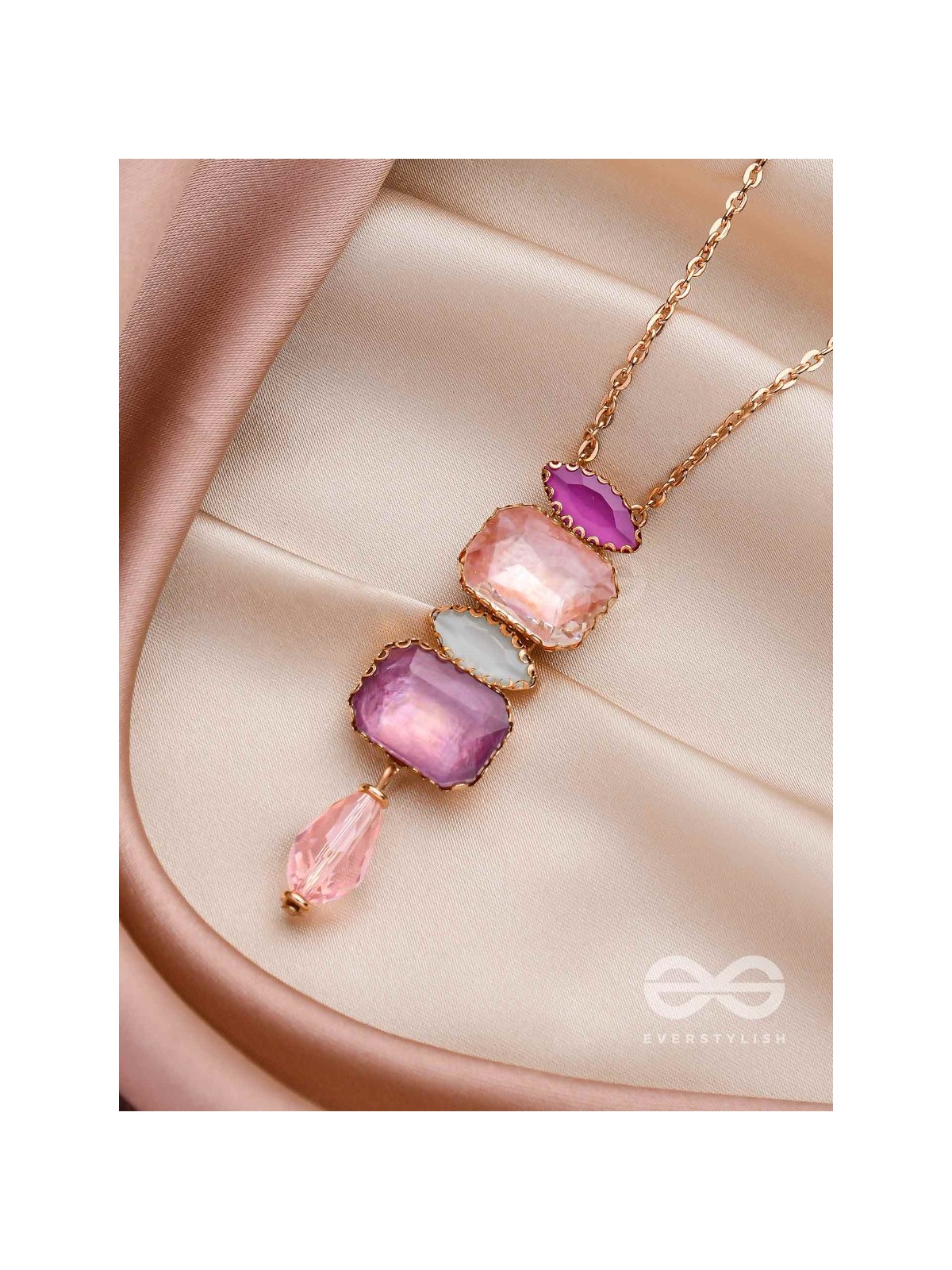 The Colourful Dreams - Handmade Statement Necklace With Anti-Tarnish Coating