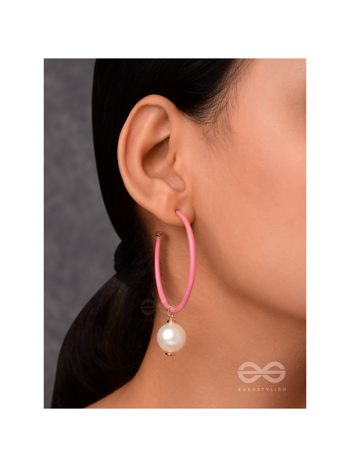 DAZZLING DEWDROP DREAM - CUTE PEARL EARRING