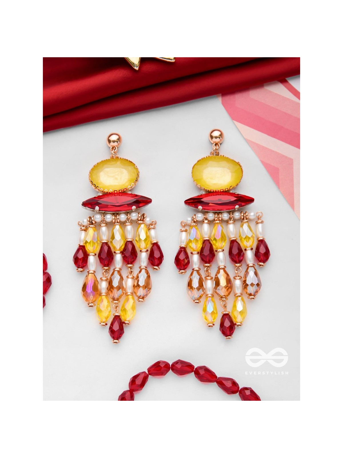 THE FIERCE ENIGMA - STATEMENT BOLD EARRINGS