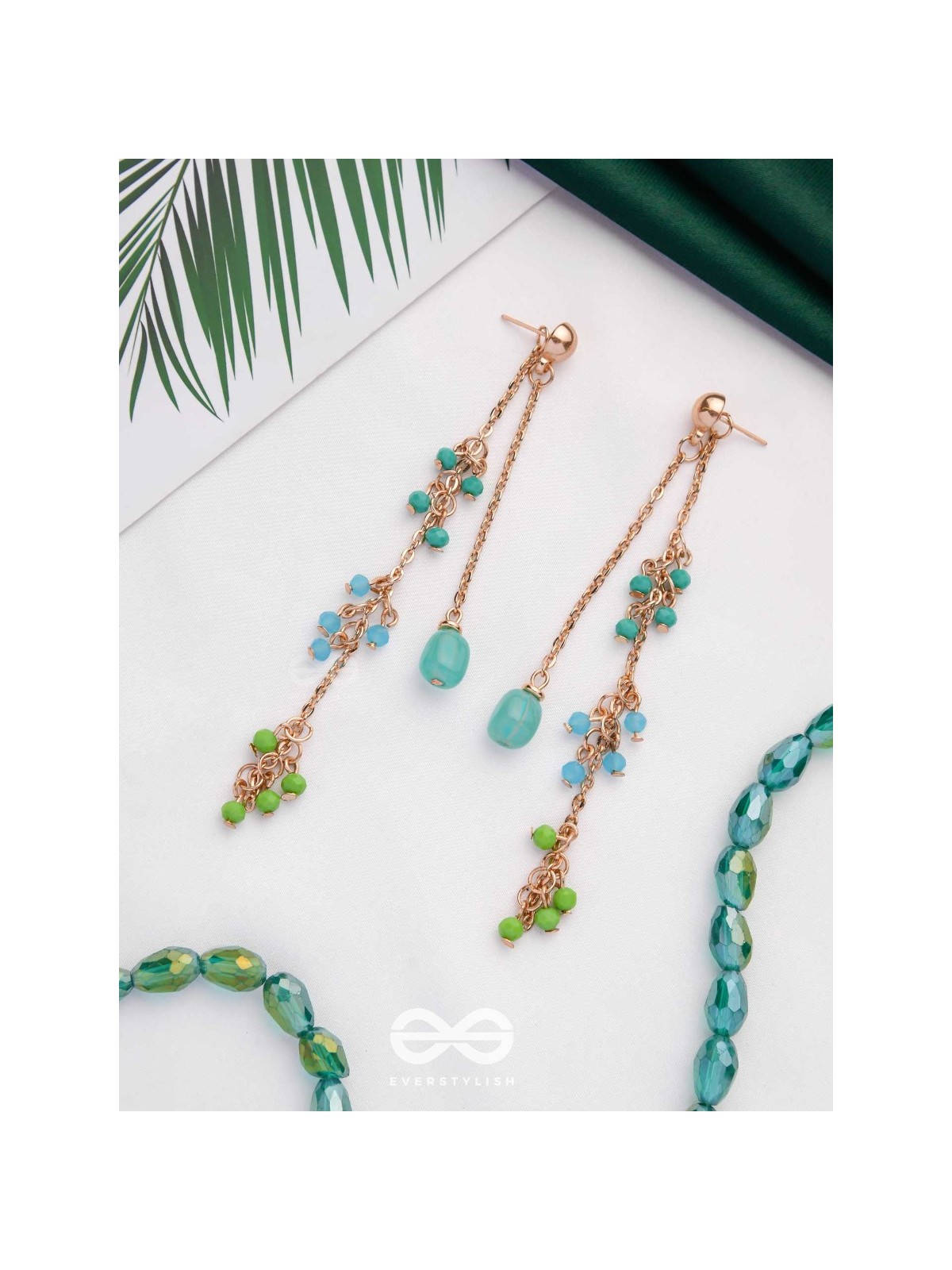 THE SONG OF AVES - GOLDEN DROP EARRING