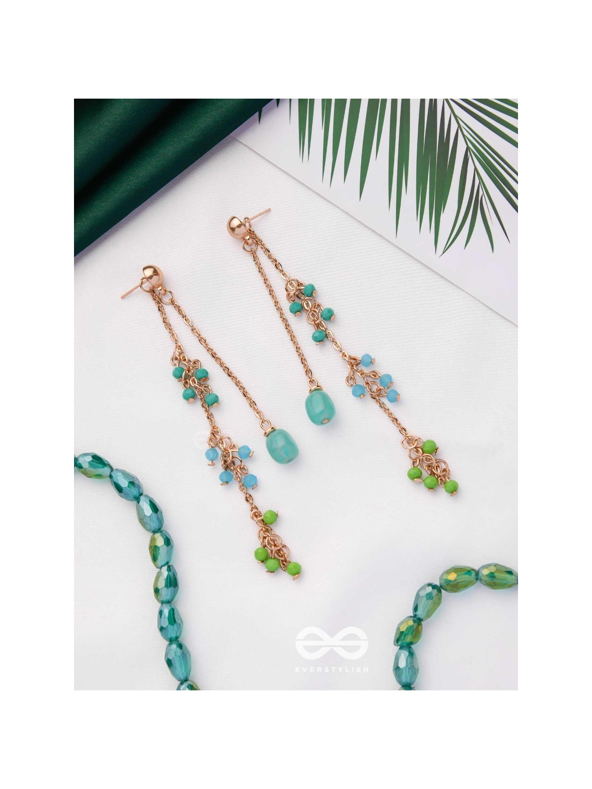 THE SONG OF AVES - GOLDEN DROP EARRING