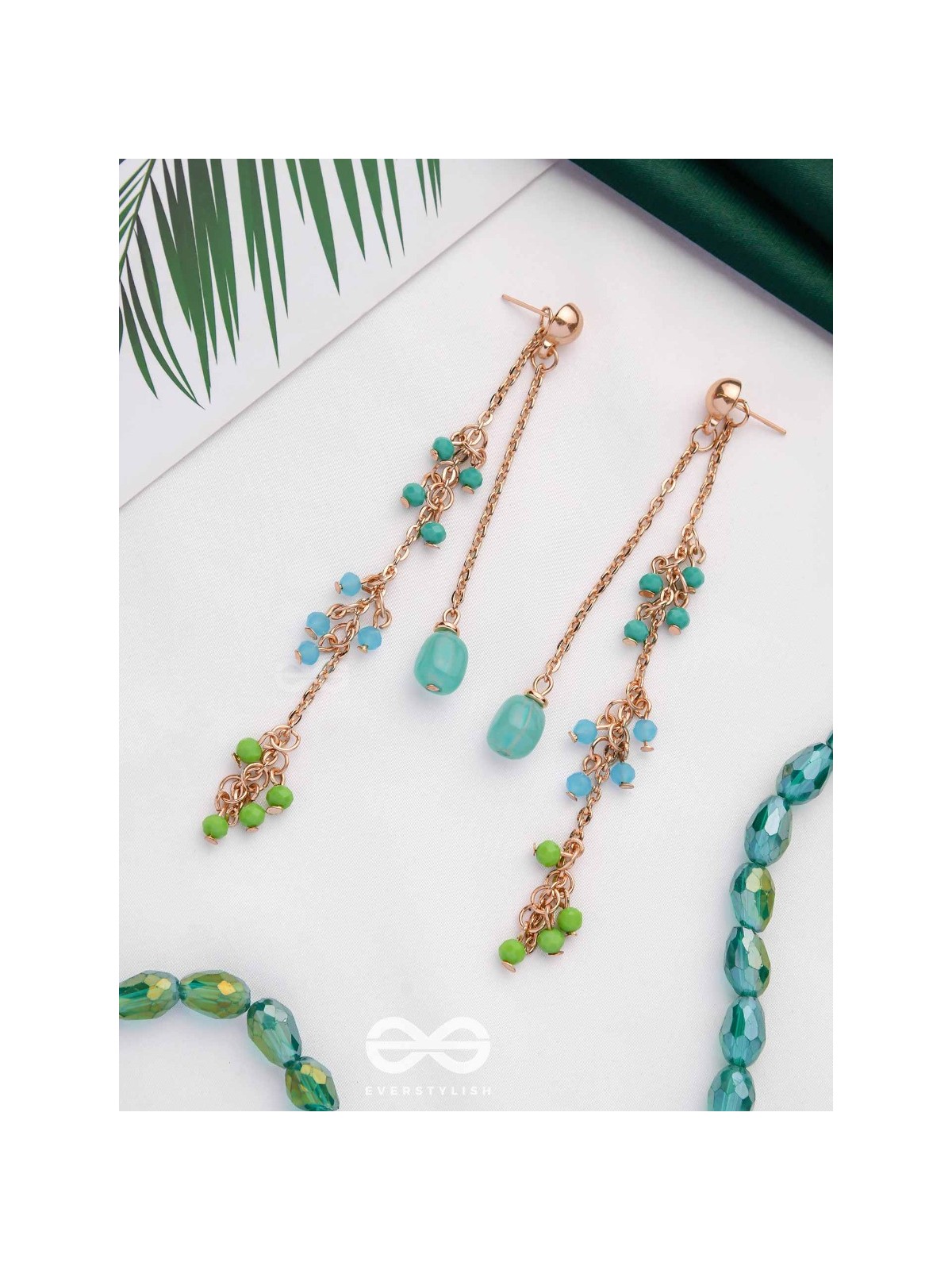 THE SONG OF AVES - GOLDEN DROP EARRING