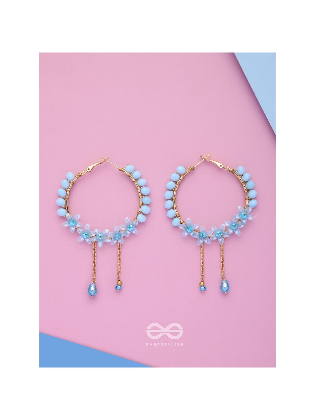 BUBBLE BURST BEAUTIES - CUTE HOOP EARRINGS