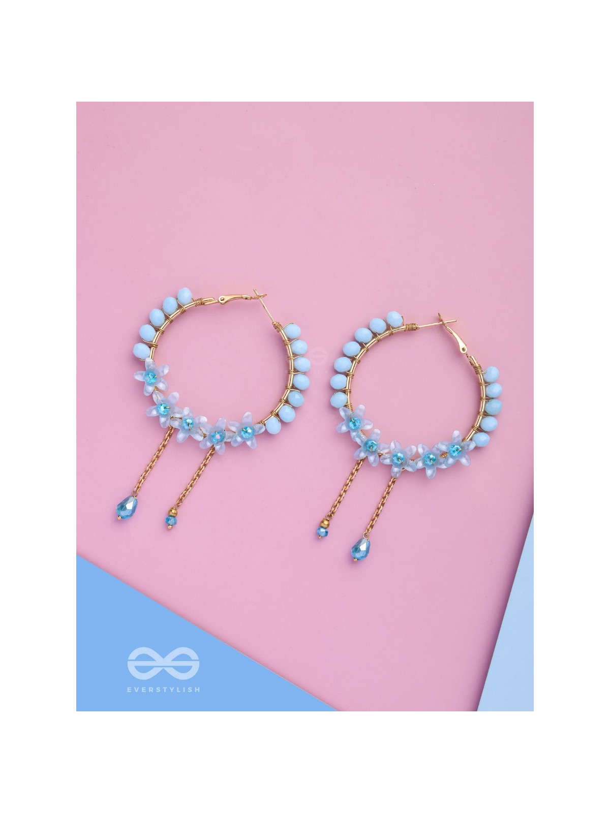 BUBBLE BURST BEAUTIES - CUTE HOOP EARRINGS