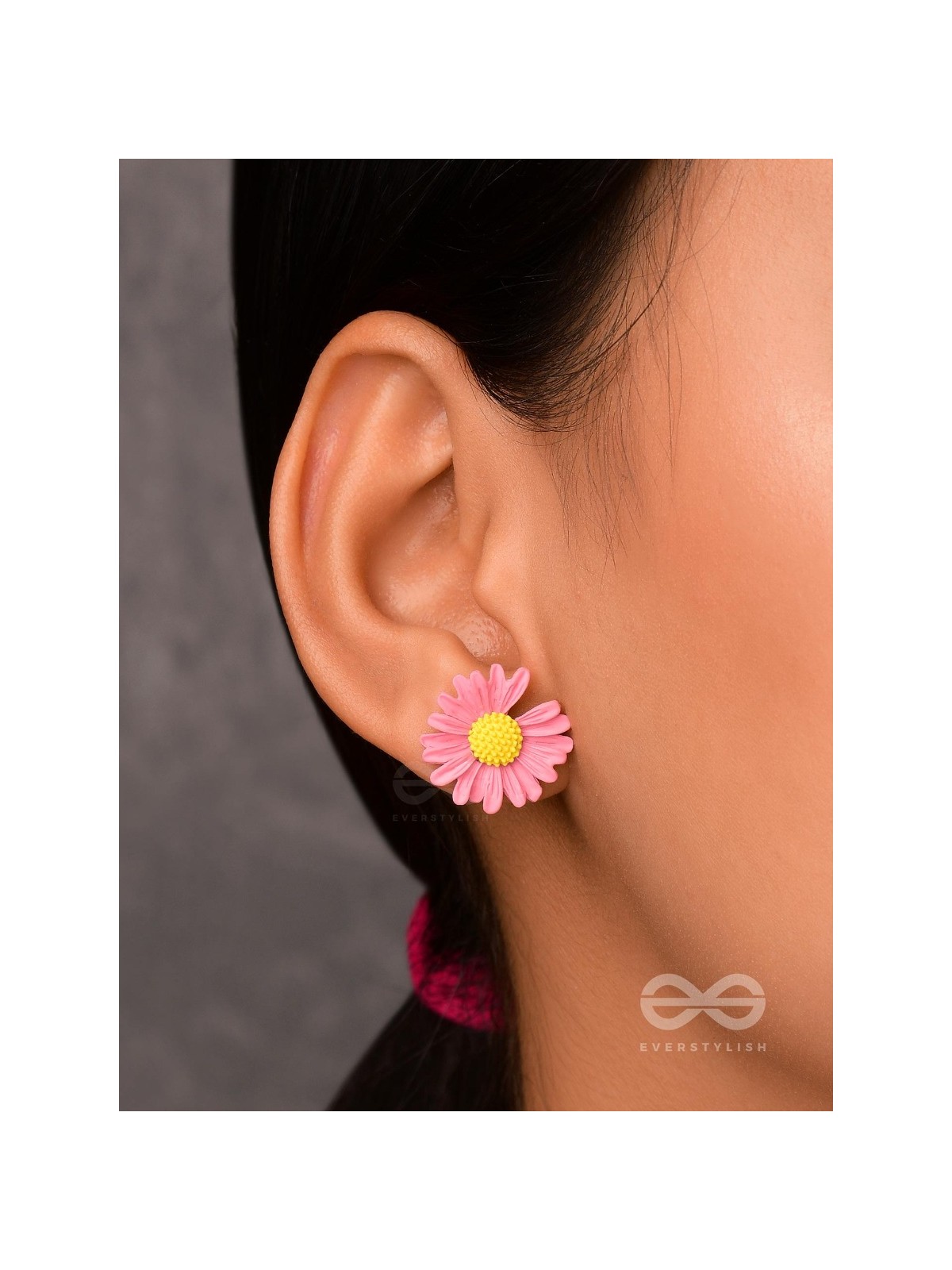 FORGET-ME-NOT - CASUAL STUD EARRINGS (PINK)