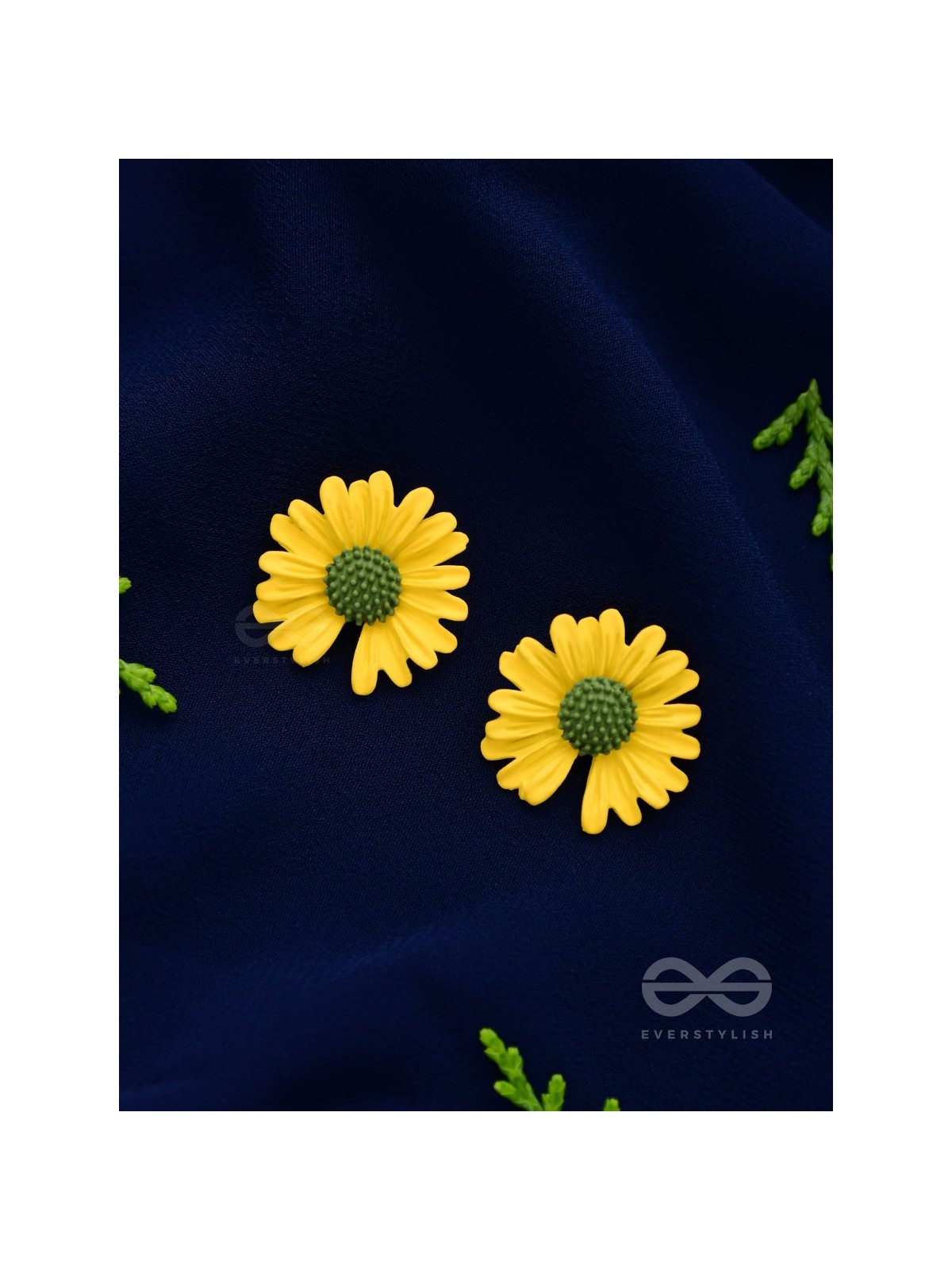 FORGET-ME-NOT - CASUAL STUD EARRINGS (YELLOW)