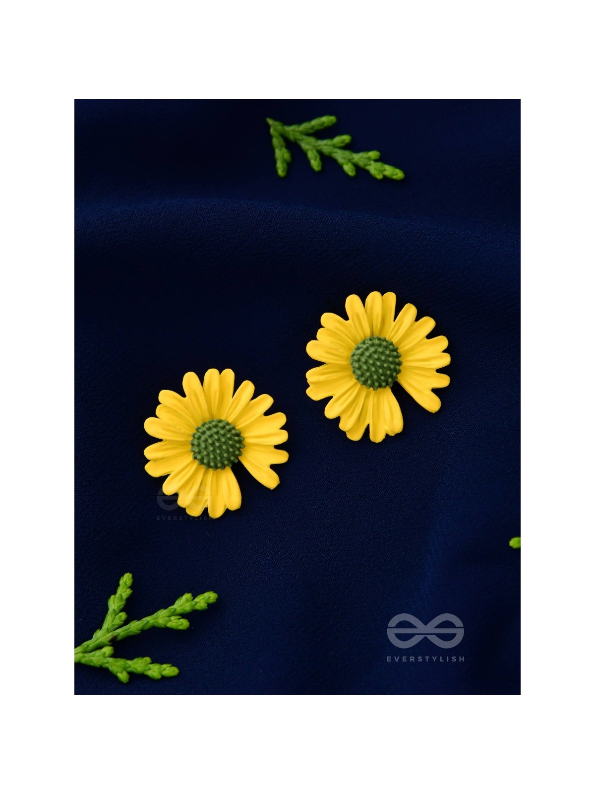 FORGET-ME-NOT - CASUAL STUD EARRINGS (YELLOW)