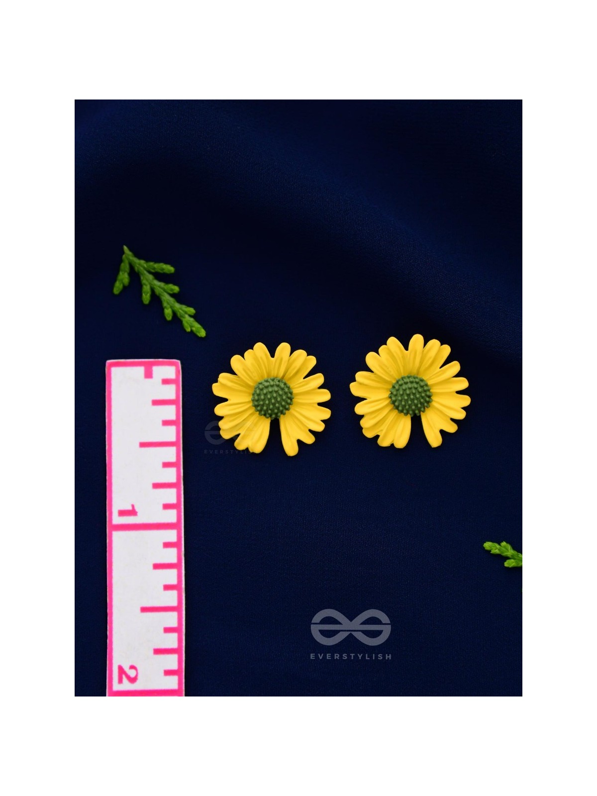 FORGET-ME-NOT - CASUAL STUD EARRINGS (YELLOW)