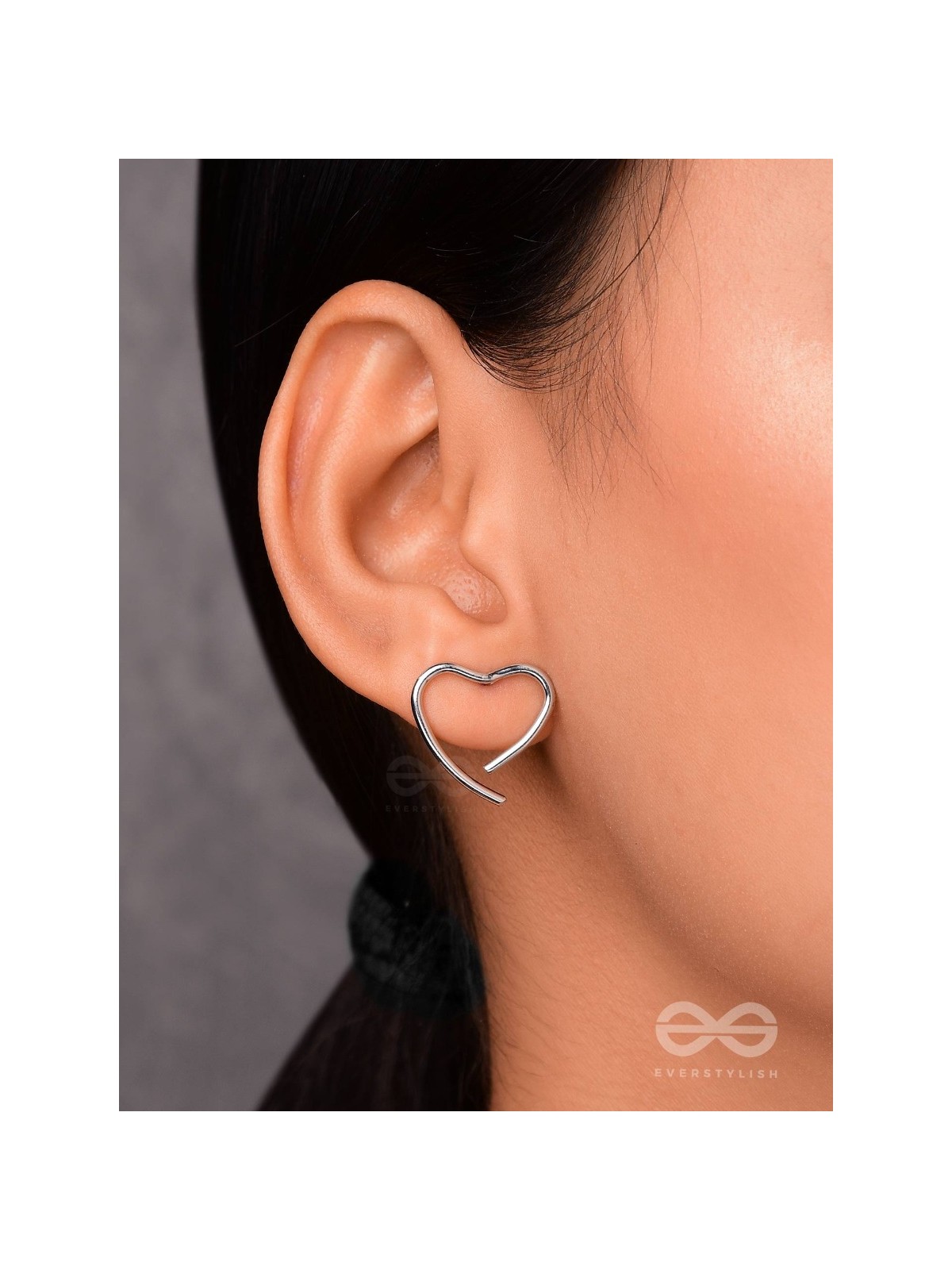 LOVE IN PROGRESS - CASUAL SILVER STUDS