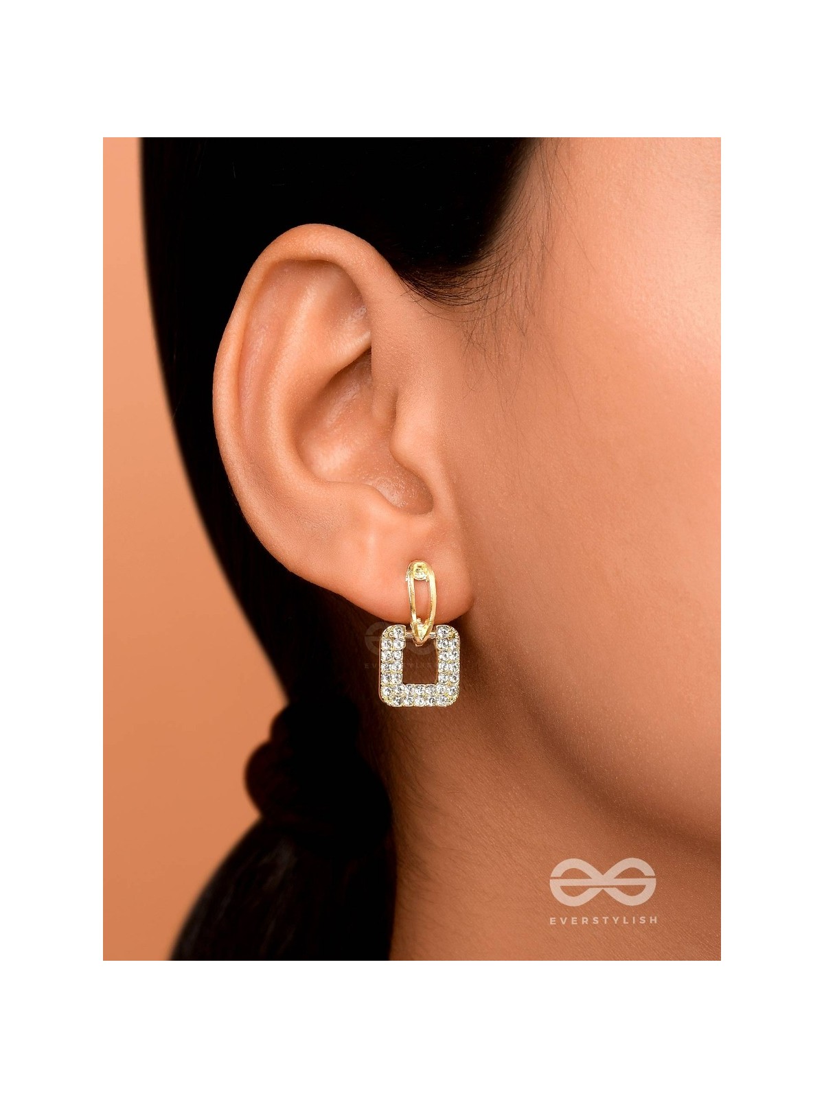 MISSIN' NOTHING - GOLDEN SPARKLING EARRINGS