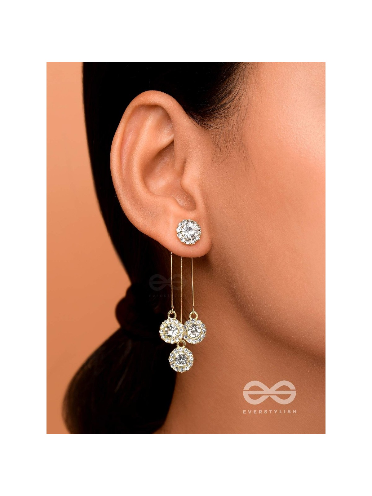 TRINKLING TRIO - GOLDEN SPARKLING EAR JACKETS