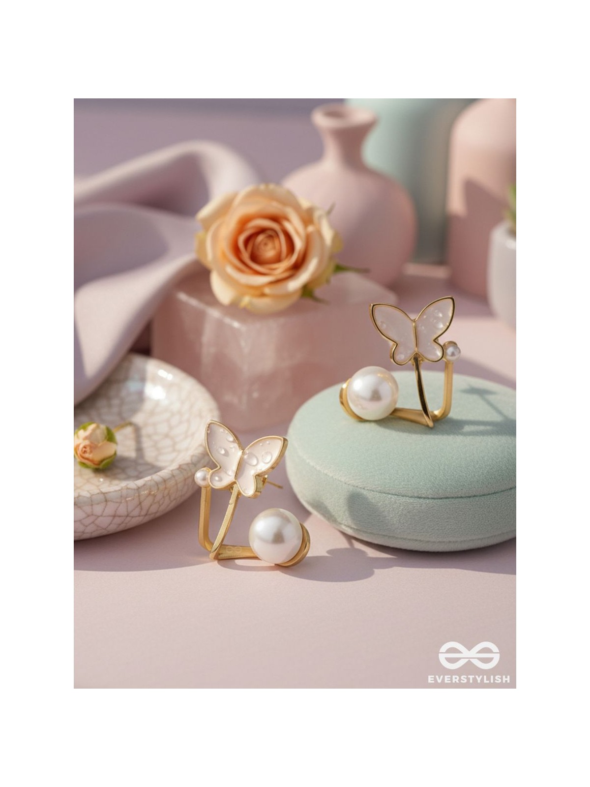 A WINGED WONDER - GOLDEN AND WHITE EAR JACKETS