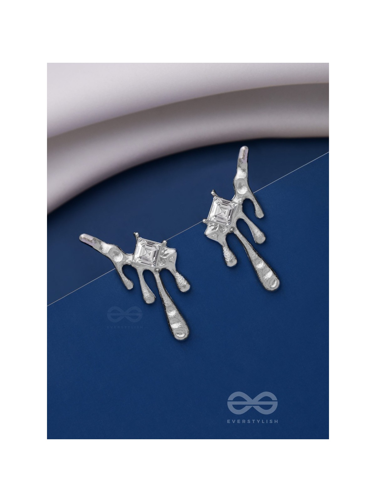 LIKE A DRIP, DRIP - SILVER STATEMENT STUDS