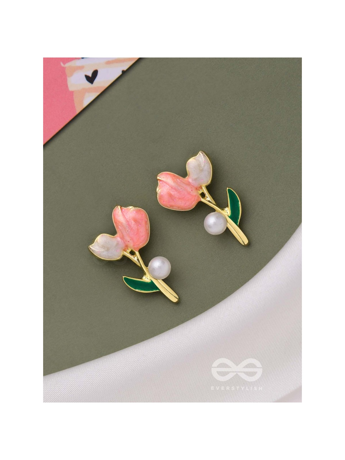 BLOOMING WITH JOY - MULTICOLORED FLORAL STUDS