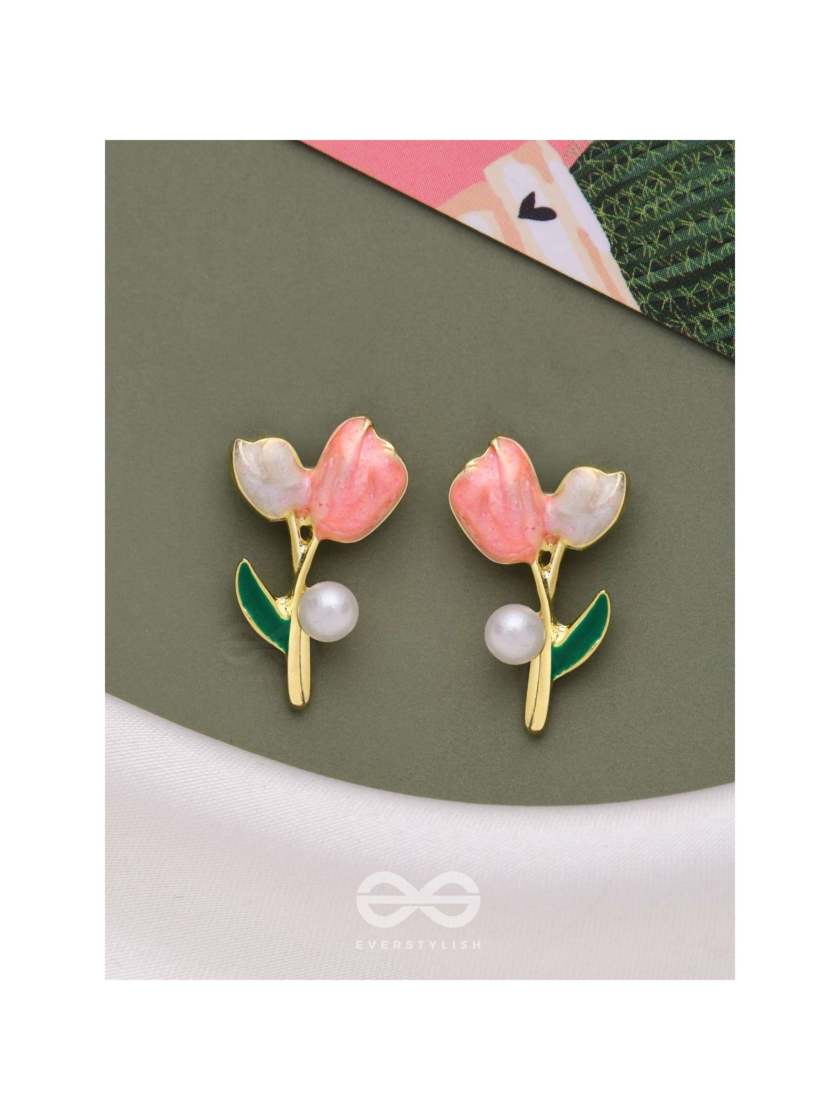 BLOOMING WITH JOY - MULTICOLORED FLORAL STUDS