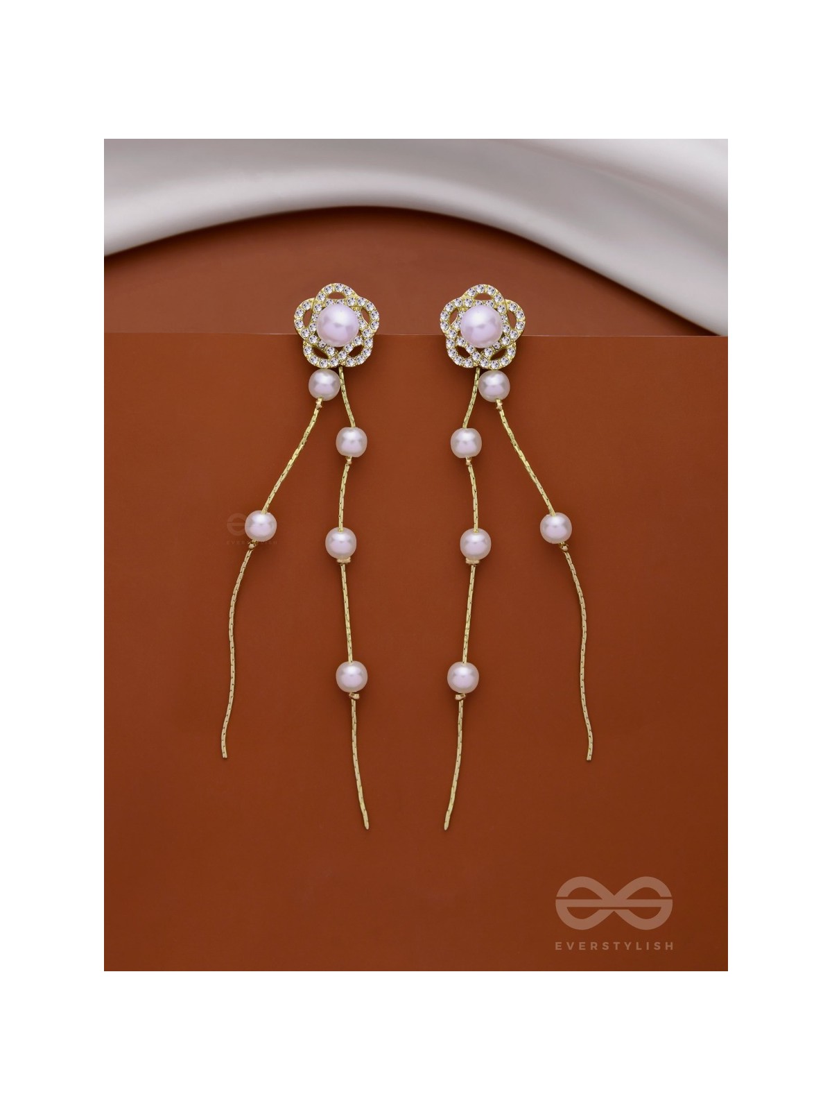 BLOOMIN HIGH - GOLDEN PEARL EAR JACKETS