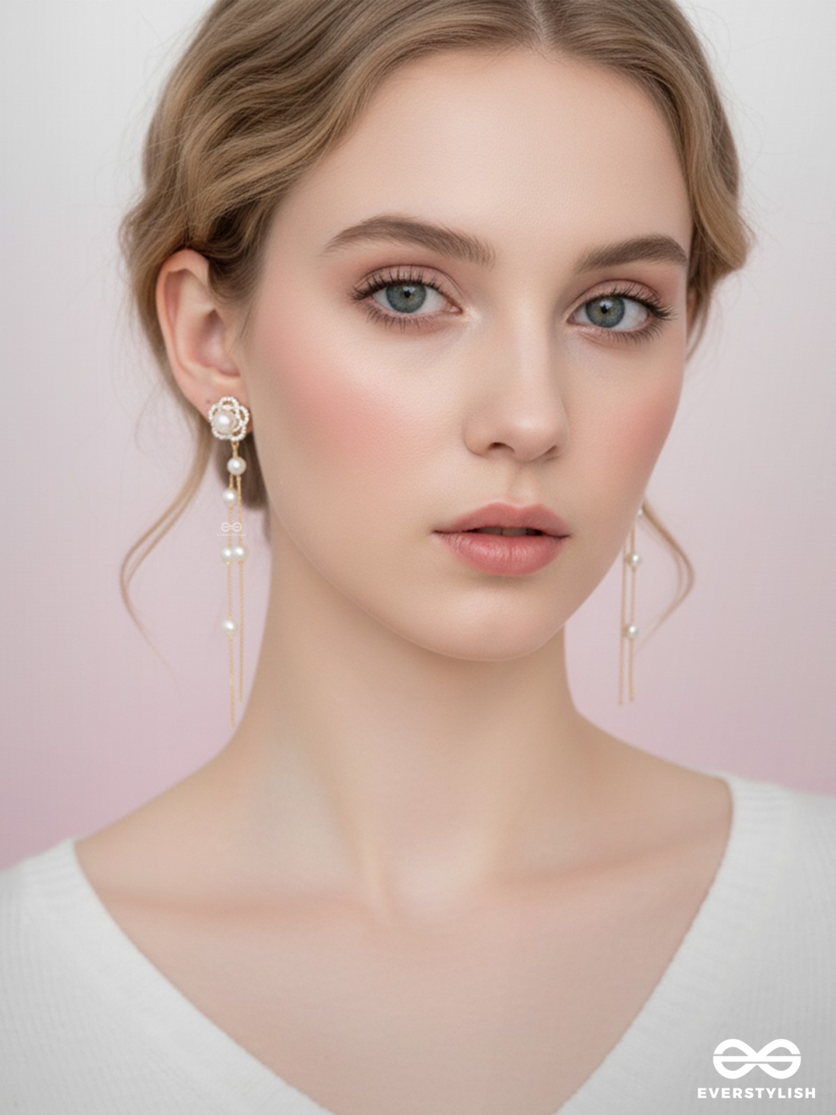 BLOOMIN HIGH - GOLDEN PEARL EAR JACKETS