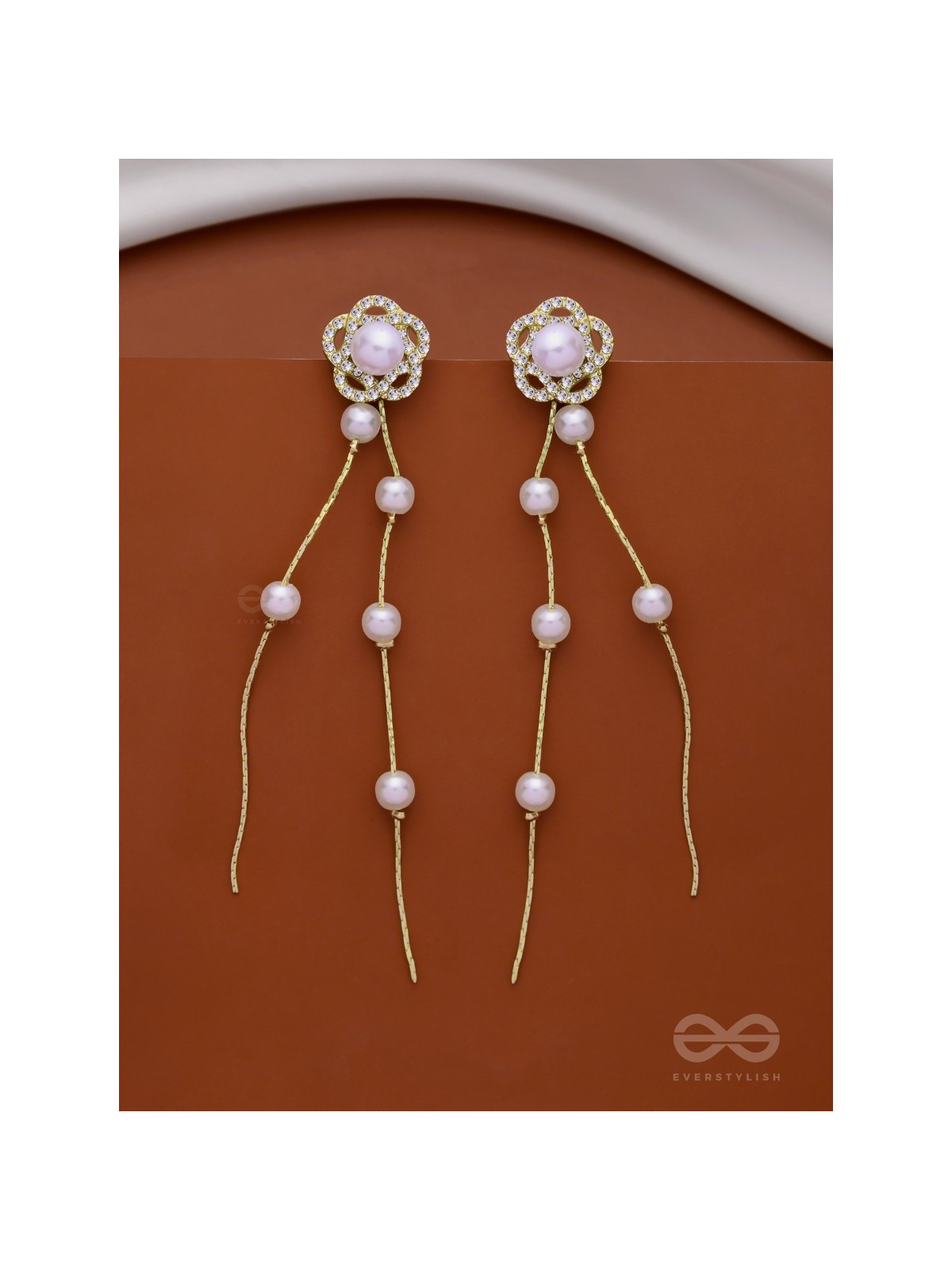 BLOOMIN HIGH - GOLDEN PEARL EAR JACKETS
