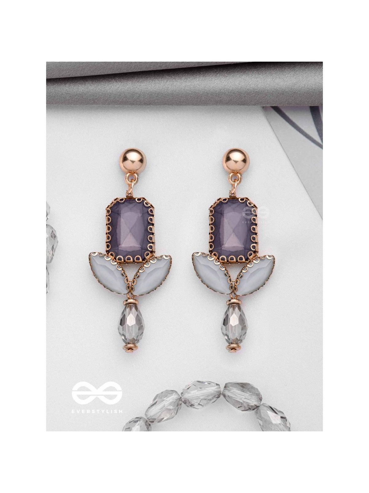 THE WHISPERED SKIES- STATEMENT DROP EARRINGS