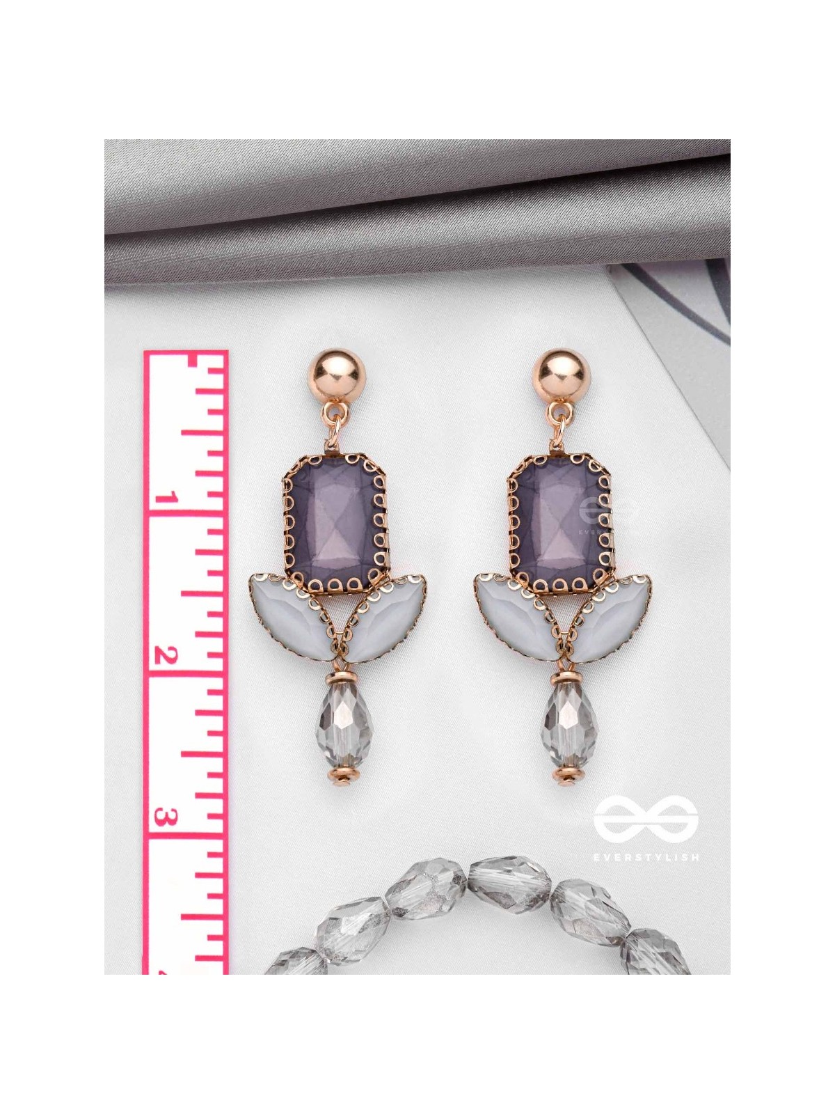 THE WHISPERED SKIES- STATEMENT DROP EARRINGS