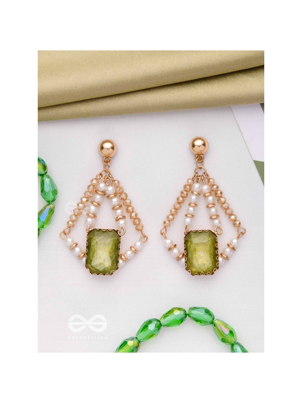 THE NATURE'S GRACE  - ELEGANT DROP EARRINGS