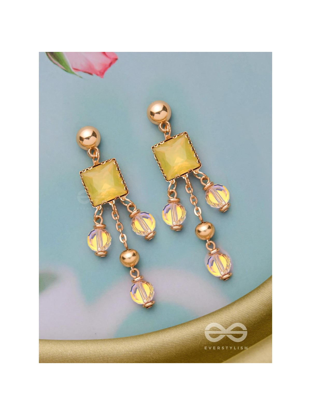 THE PINK LEMONADE - CASUAL DROP EARRINGS