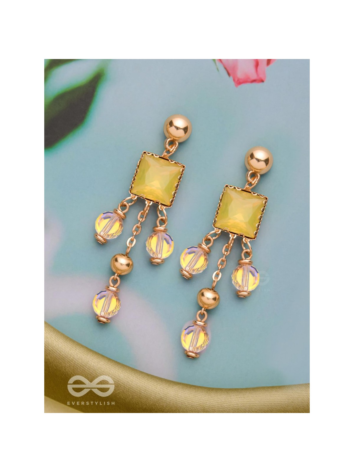 THE PINK LEMONADE - CASUAL DROP EARRINGS