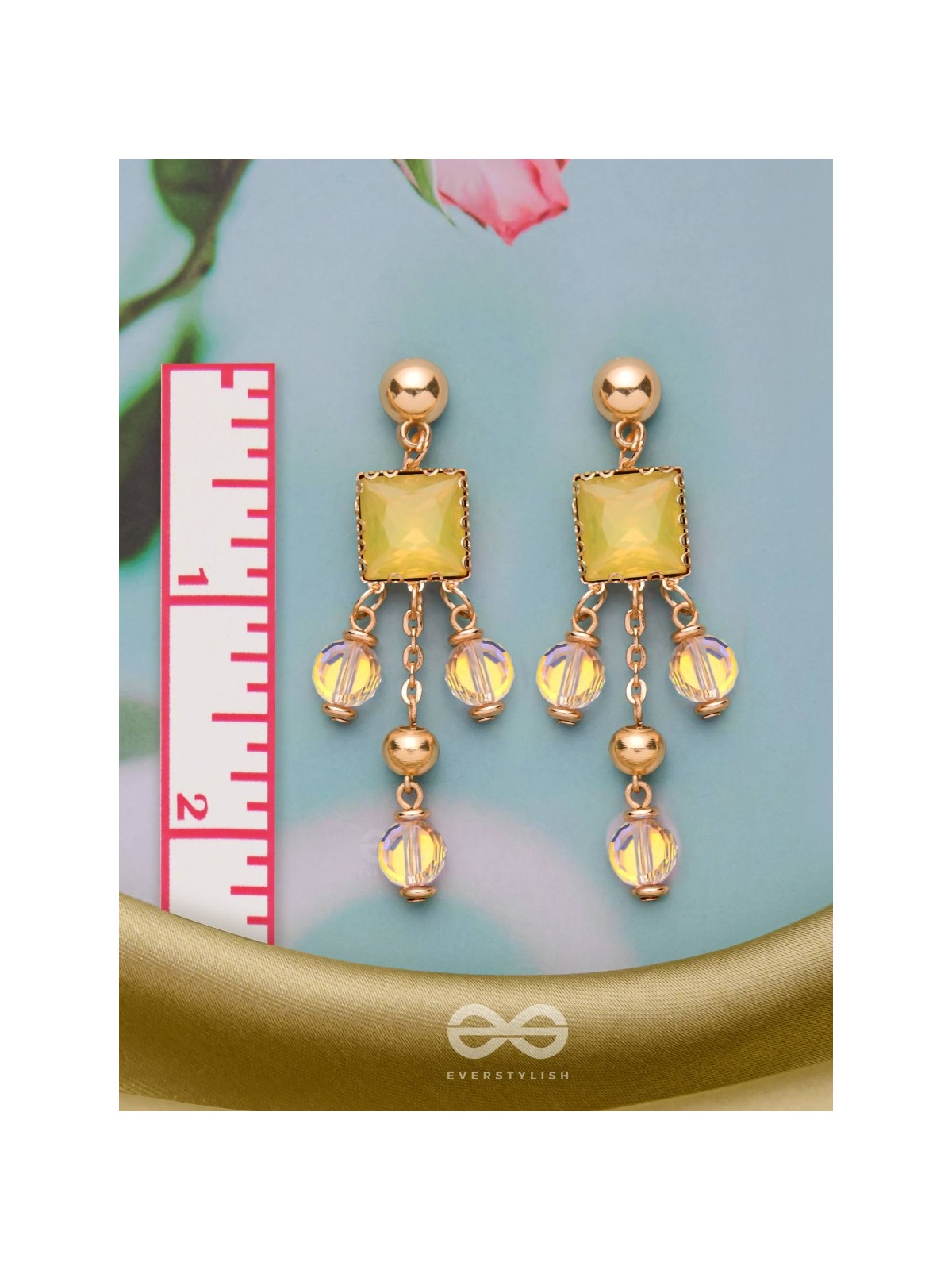 THE PINK LEMONADE - CASUAL DROP EARRINGS