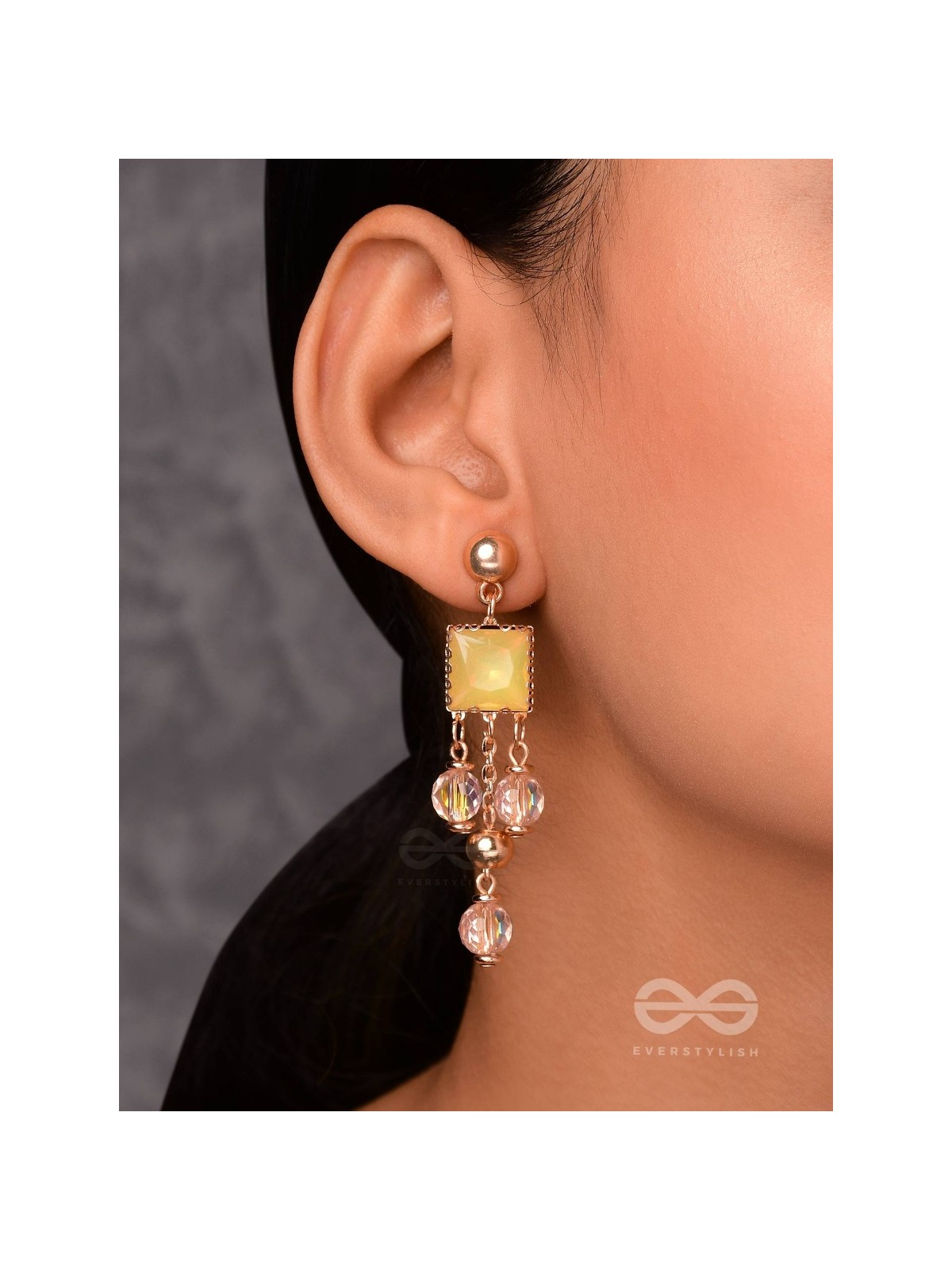 THE PINK LEMONADE - CASUAL DROP EARRINGS