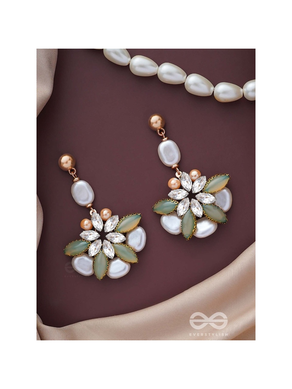 THE ORCHARD DAZZLES - STATEMENT DROP EARRINGS