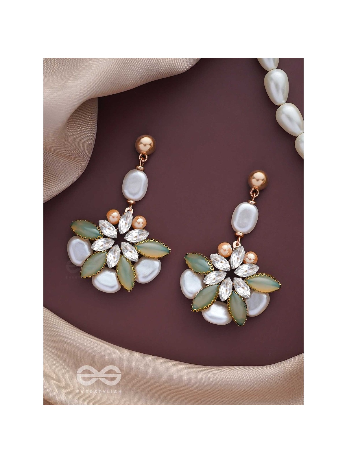 THE ORCHARD DAZZLES - STATEMENT DROP EARRINGS