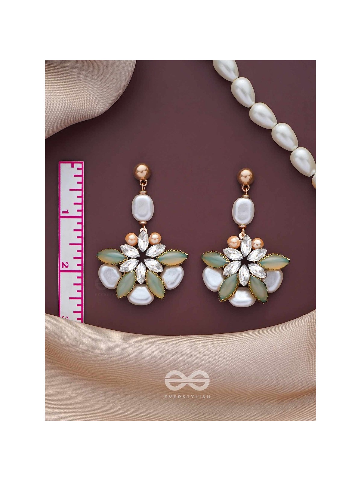 THE ORCHARD DAZZLES - STATEMENT DROP EARRINGS