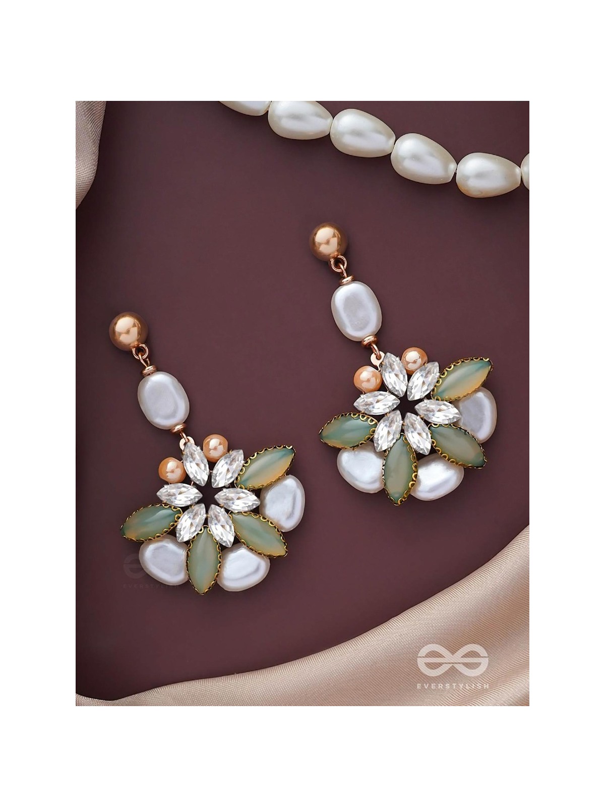 THE ORCHARD DAZZLES - STATEMENT DROP EARRINGS