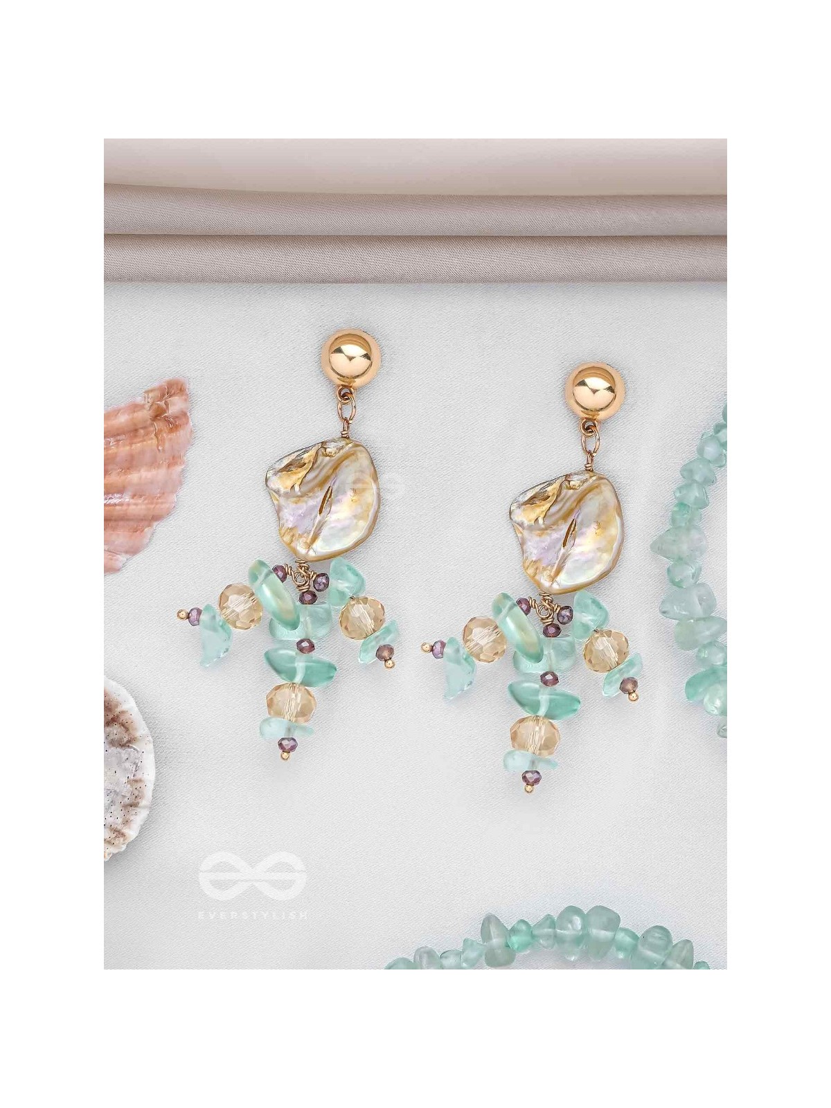 Seashell Symphonies - Casual Drop Earrings