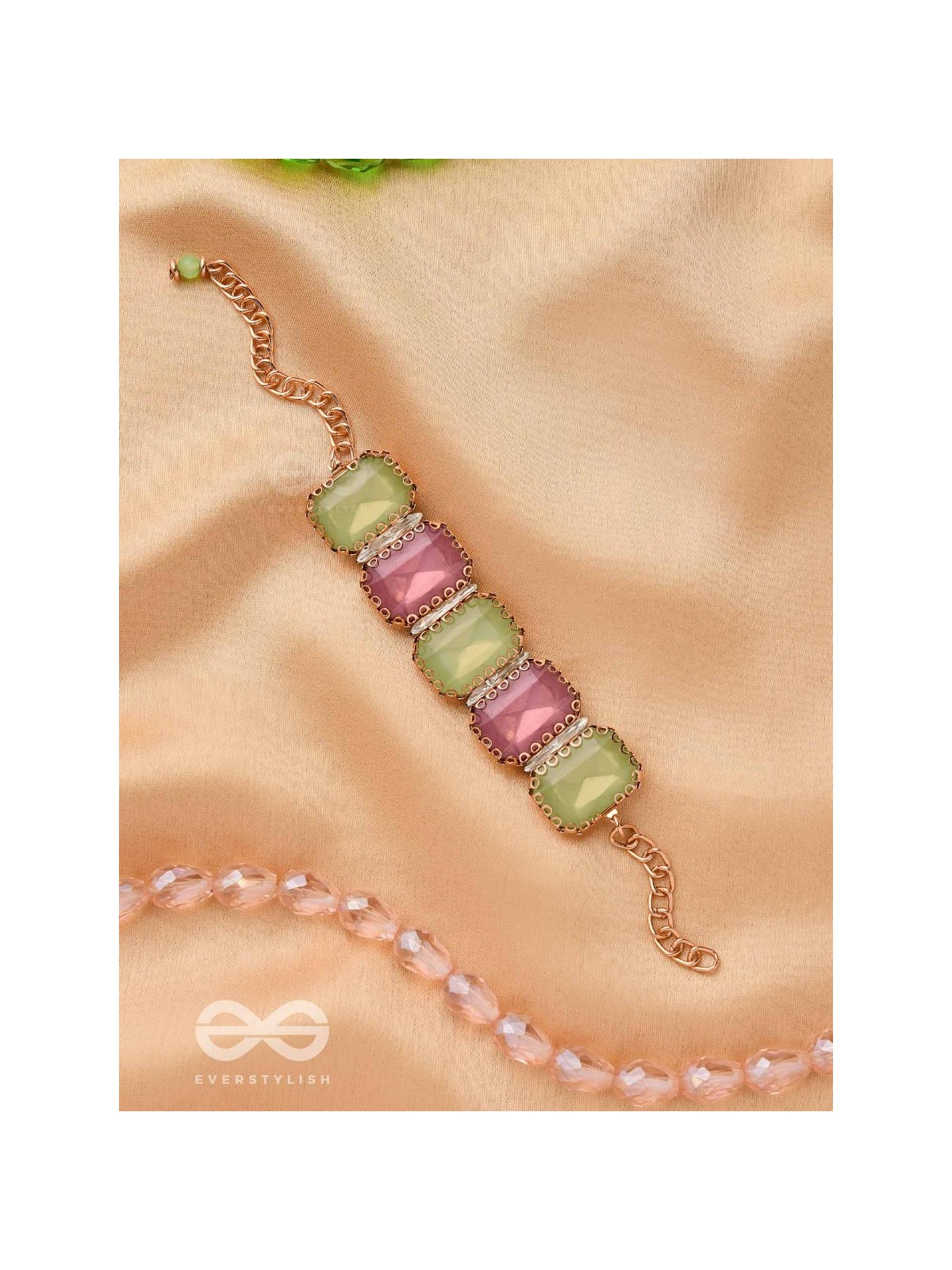 A SHIMMERING WONDER - CLASSY STATEMENT BRACELET