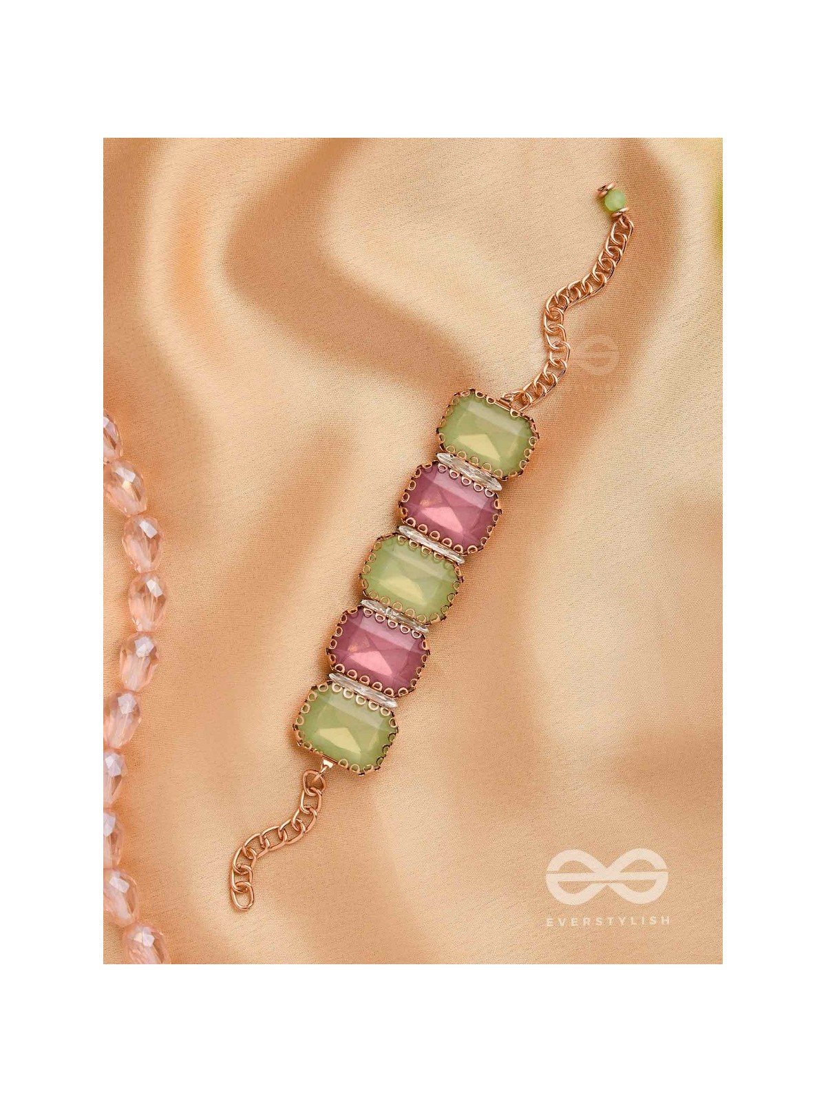 A SHIMMERING WONDER - CLASSY STATEMENT BRACELET