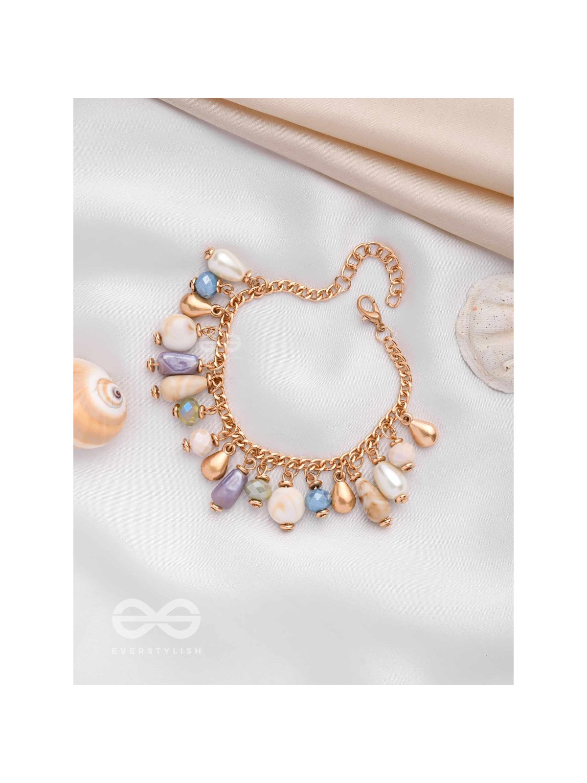 THE CRYSTALLINE SHORE - CASUAL BEADED BRACELET