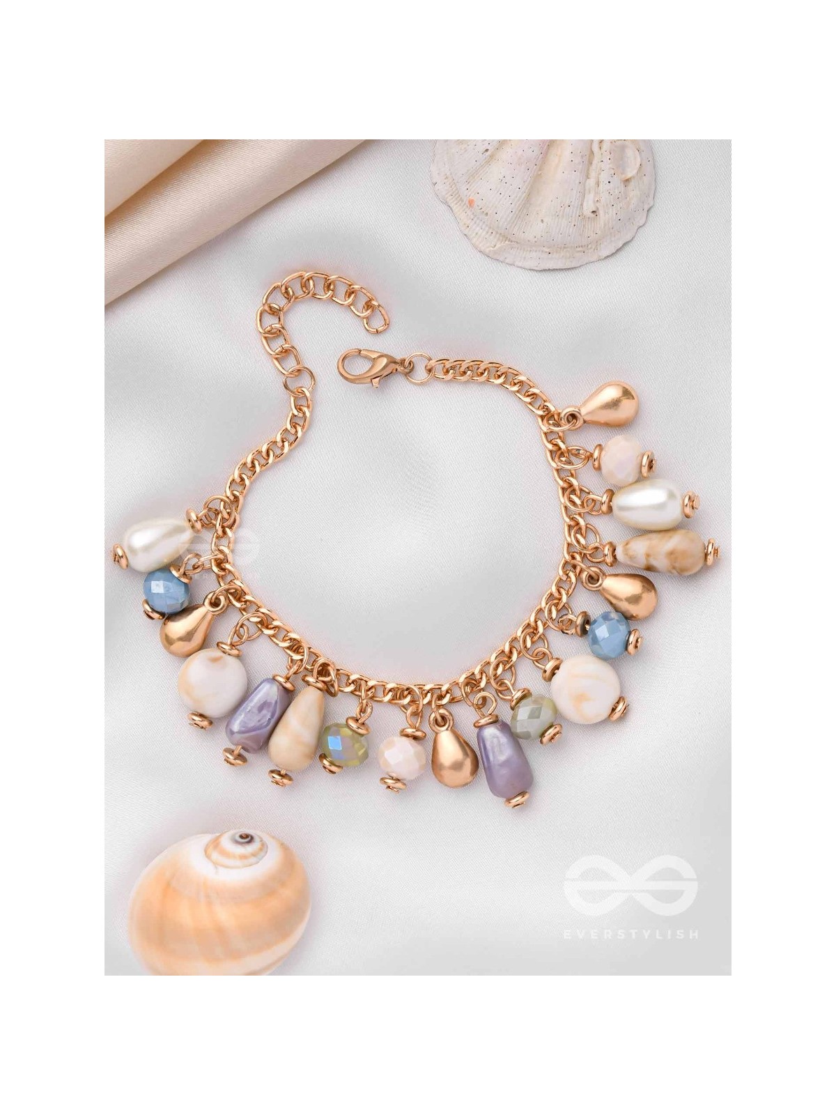 THE CRYSTALLINE SHORE - CASUAL BEADED BRACELET