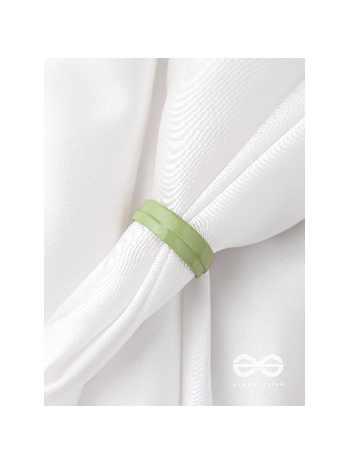 MY MINTY LUSH - ADJUSTABLE ACRYLIC RING